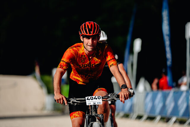 Course de VTT cross-country